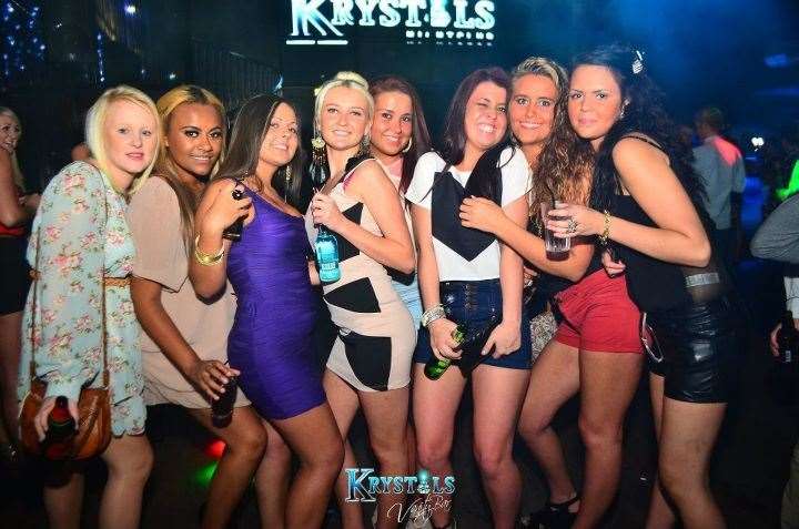 Clubbers at Krystals Nightclub and Vanity Bar in 2011. Picture: Vizualography Media - Instagram @viz_rod