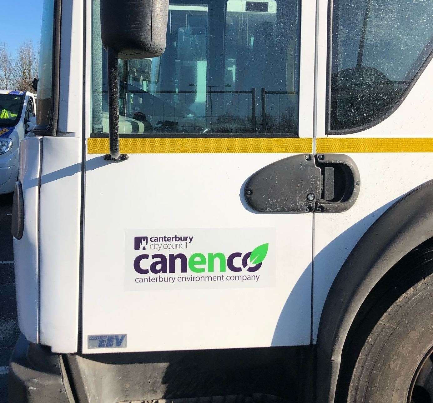 The Canenco branding has started appearing on dustcarts since the firm took over collections this month