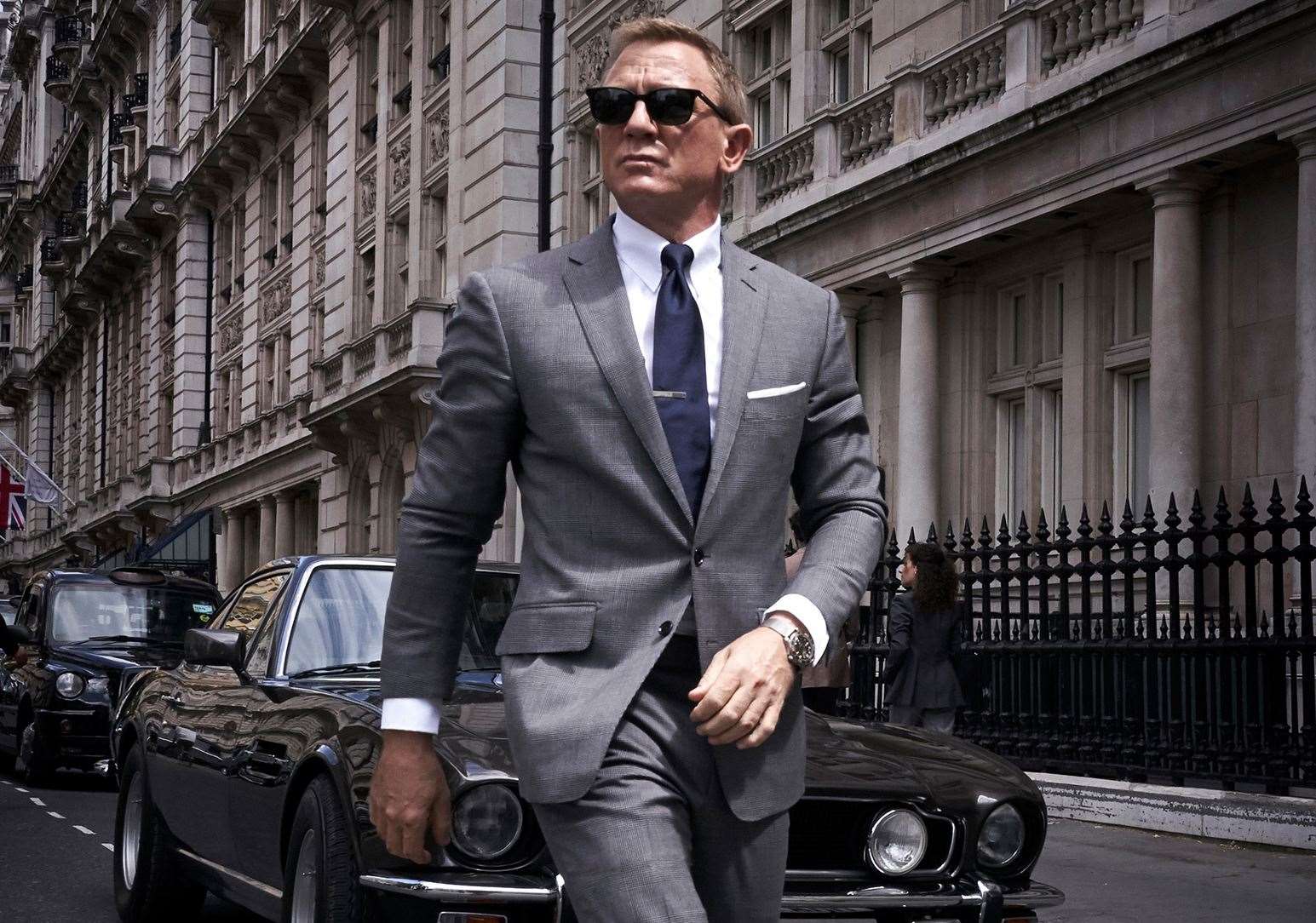 Bond is back - and probably dreaming of Kent. Picture: Nicola Dove/Danjaq, LLC and MGM