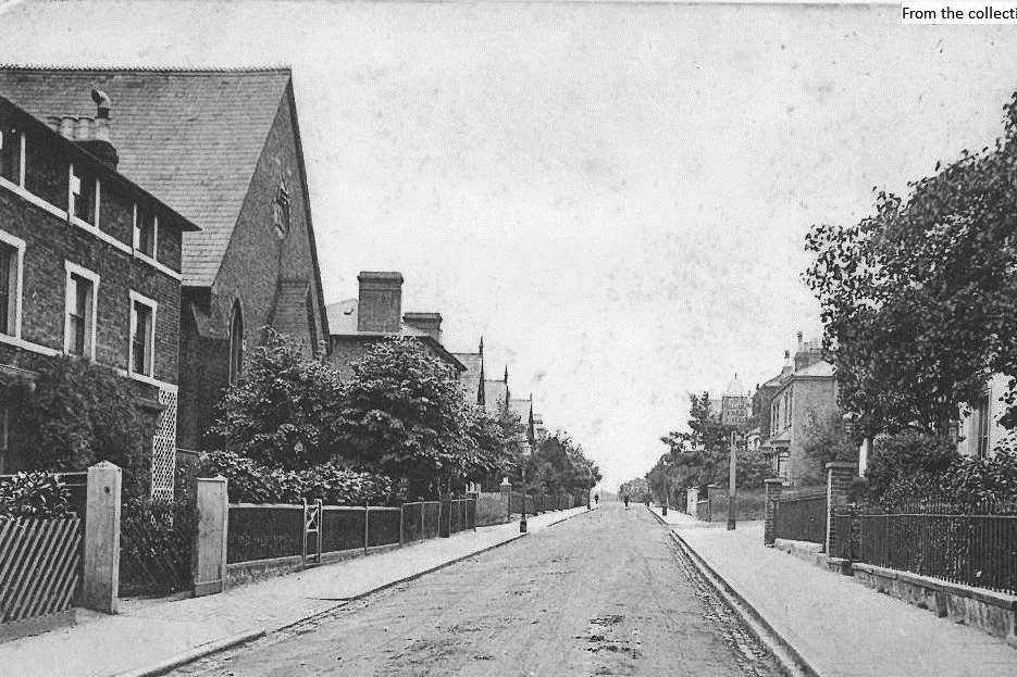 Highfield Road, Dartford, pictured in 1919. Picture courtesy of Darrienne Price