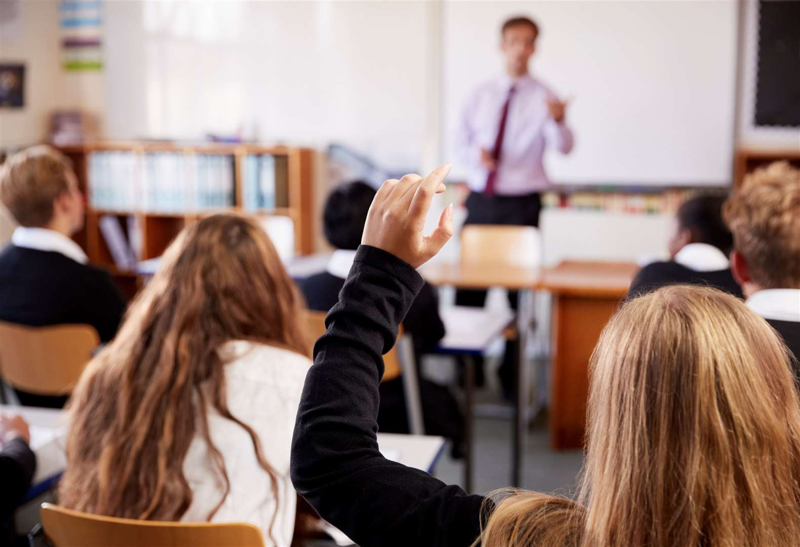 Pupils will be moved to other parts of the school when they return on Wednesday. Picture: iStock