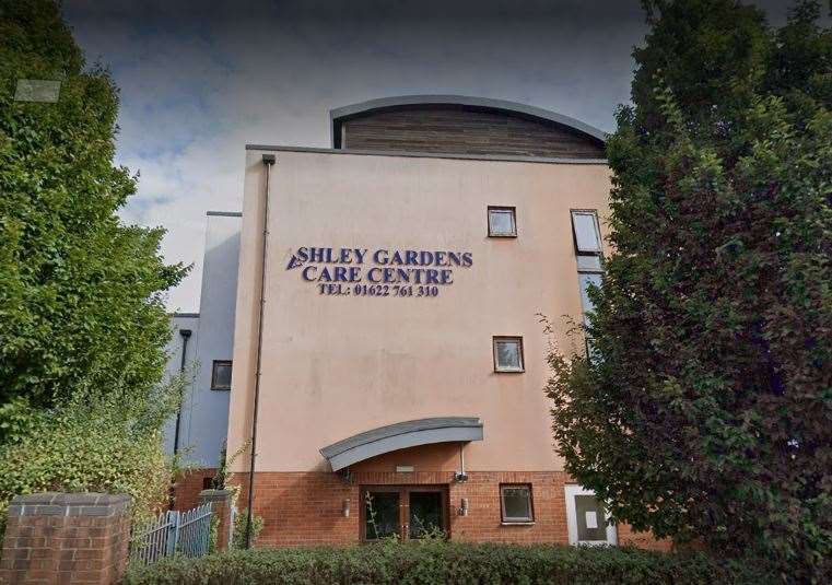 Ashley Gardens Care Centre has been rated inadequate. Image: Google Maps