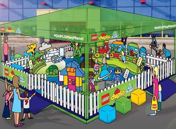 The LEGO DUPLO Play Planet comes to Bluewater's Winter Garden