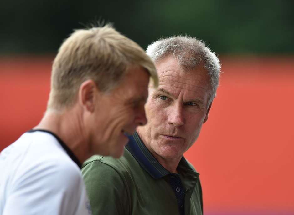 Gills management team Peter Taylor and Andy Hessenthaler Picture: Keith Gillard