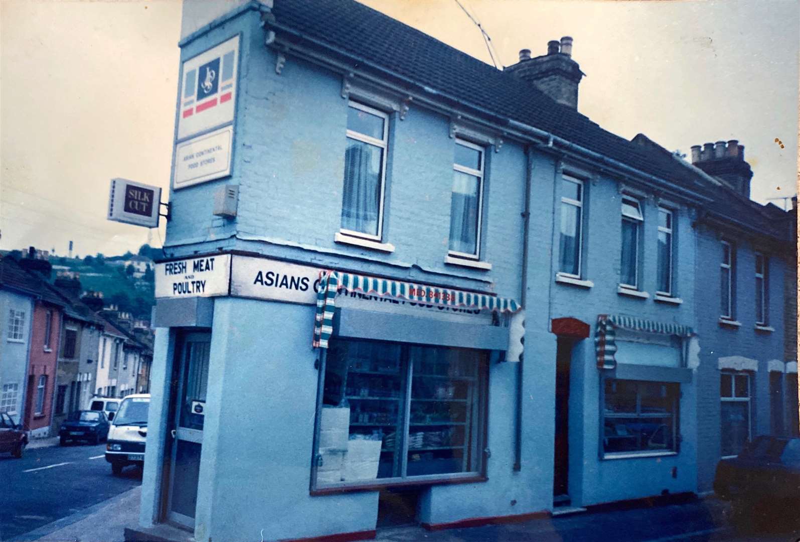 One of Medway's first halal butchers in Salisbury Road, Luton