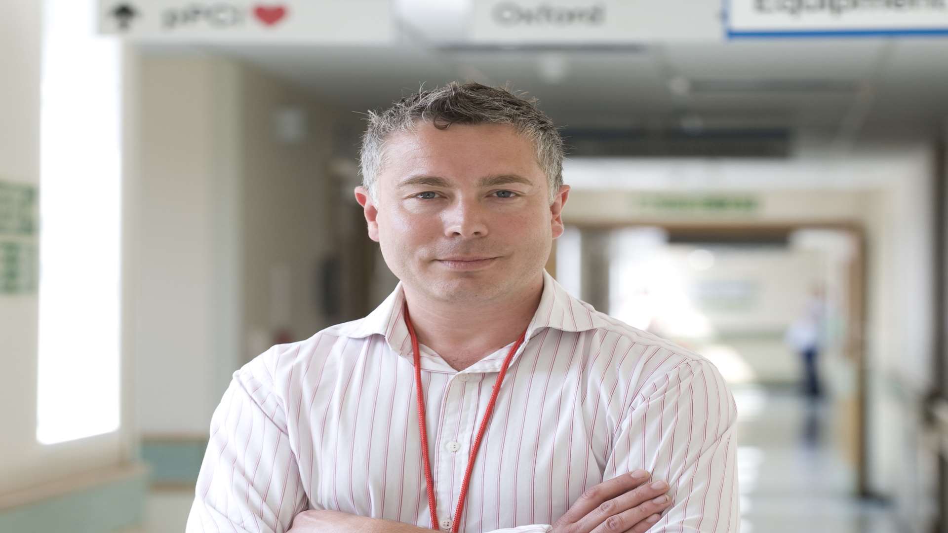 Dr David Hargroves, clinical lead for the stroke review.
