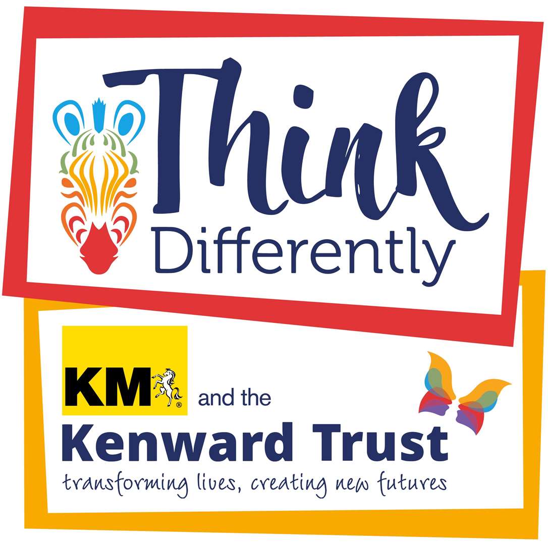 The KM Group is backing Kenward Trust's Think Differently campaign