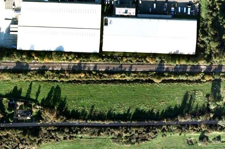 The centre will be built on land next to Cotton Lane, Dartford. Credit: Google Maps