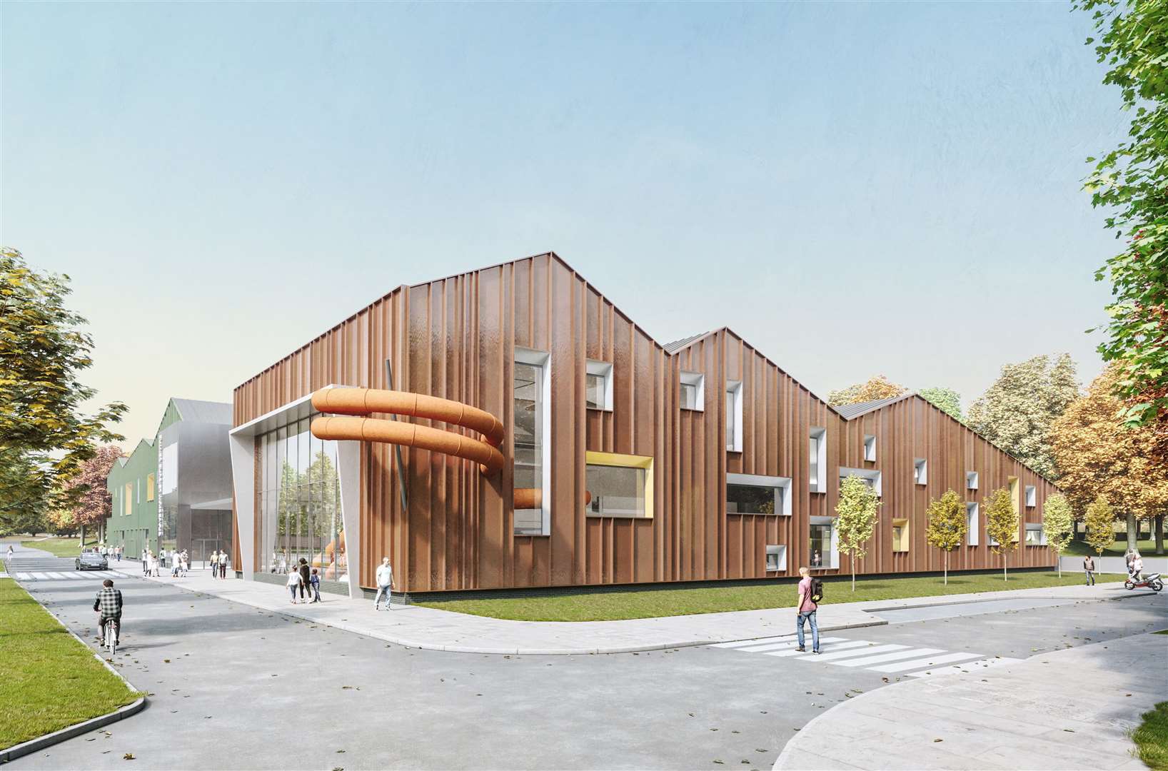 The proposed main entrance to the centre. Picture: Gravesham Borough Council