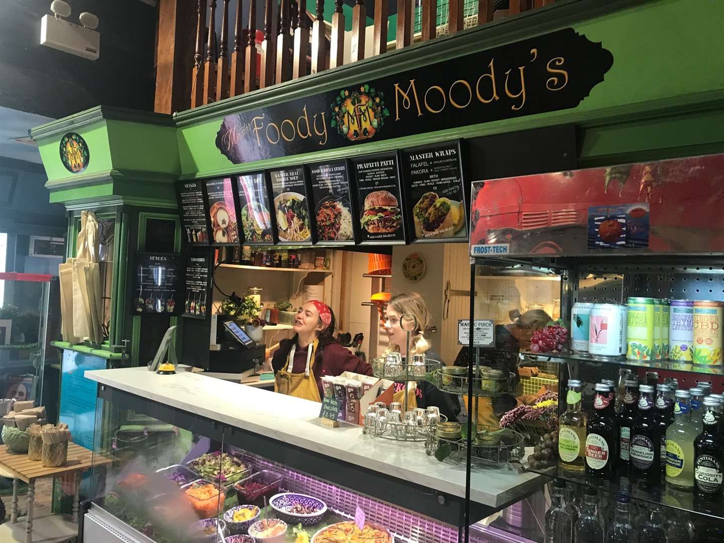 Master Foody Moody's in the Old Kent Market in Margate - just opposite the Turner Contemporary