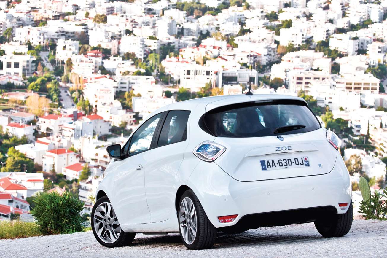 The electric Renault Zoe