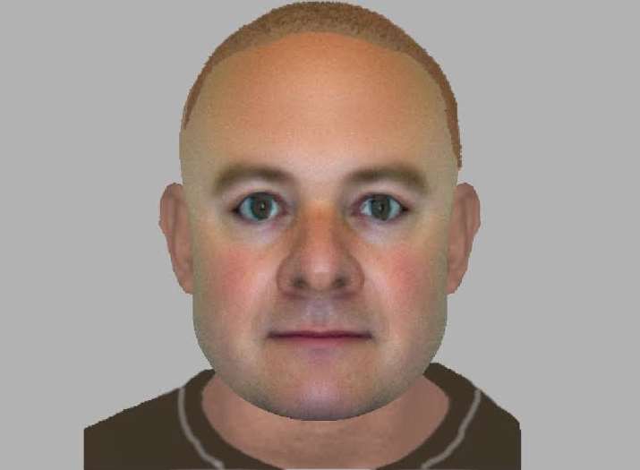 This is the e-fit of a man the police would like to speak to