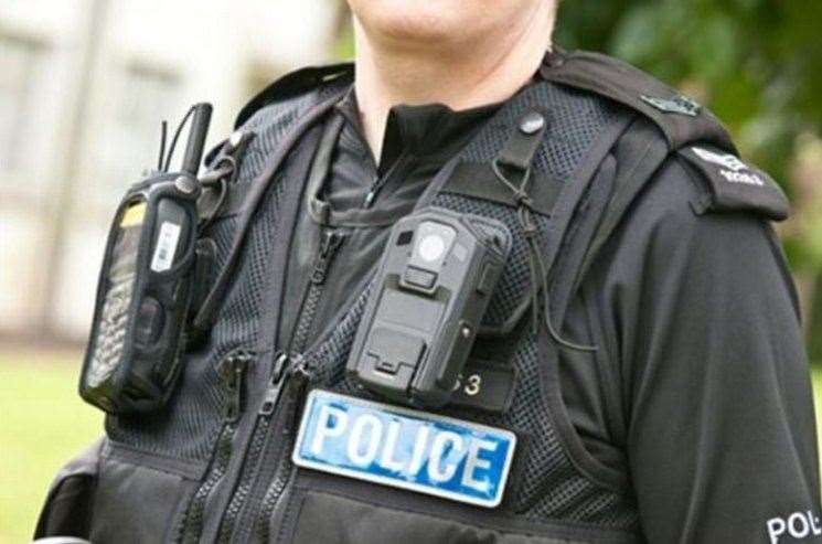 A police officer is alleged to have struck a man in the face on three occasions. Stock picture