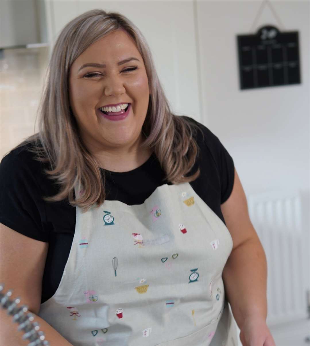 Laura Adlington is backing ellenor's baking challenge. Picture supplied by ellenor