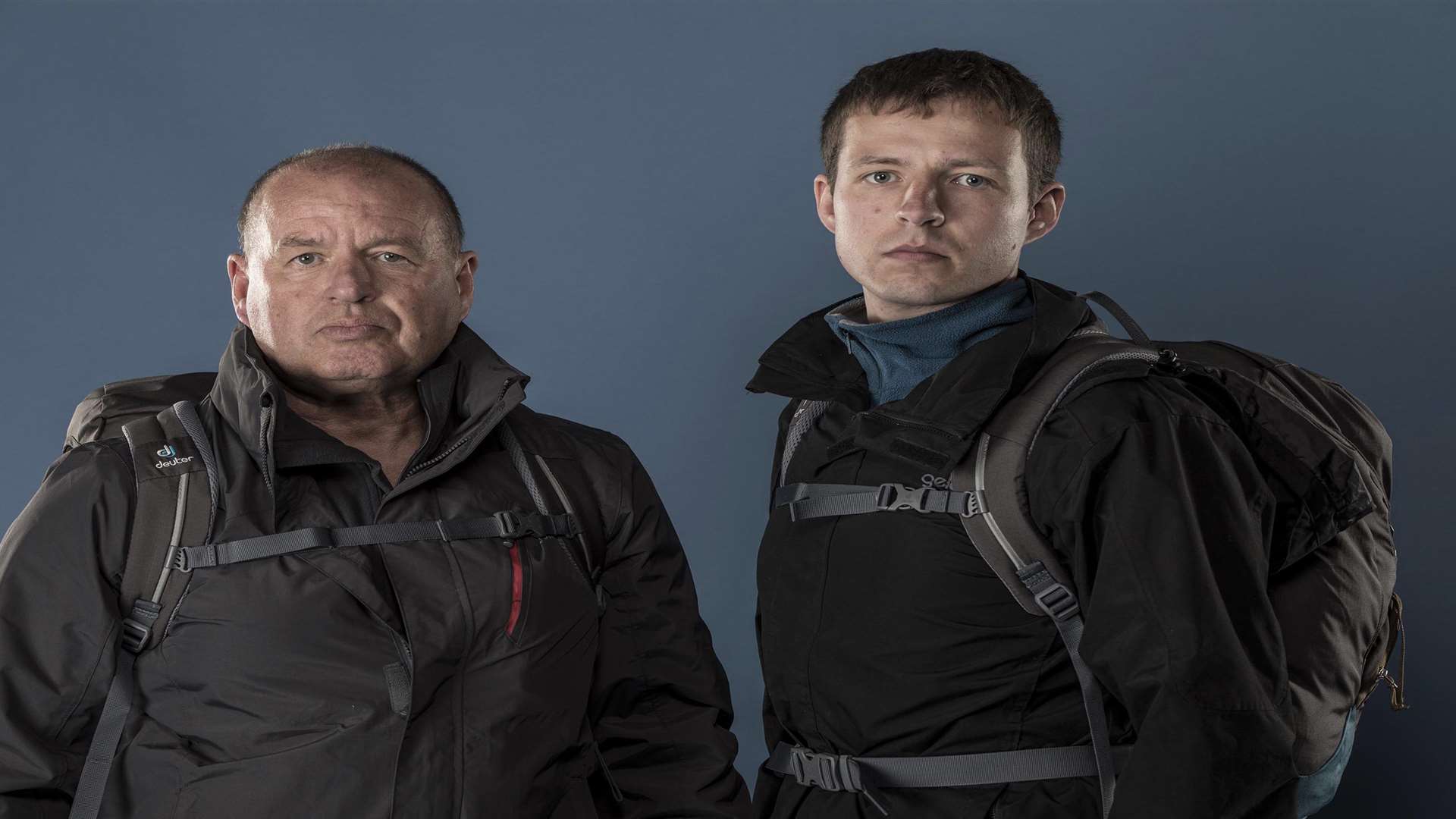 Father and son fugitives Bob and Alex Ayling on reality TV programme Hunted. Picture courtesy of Channel 4