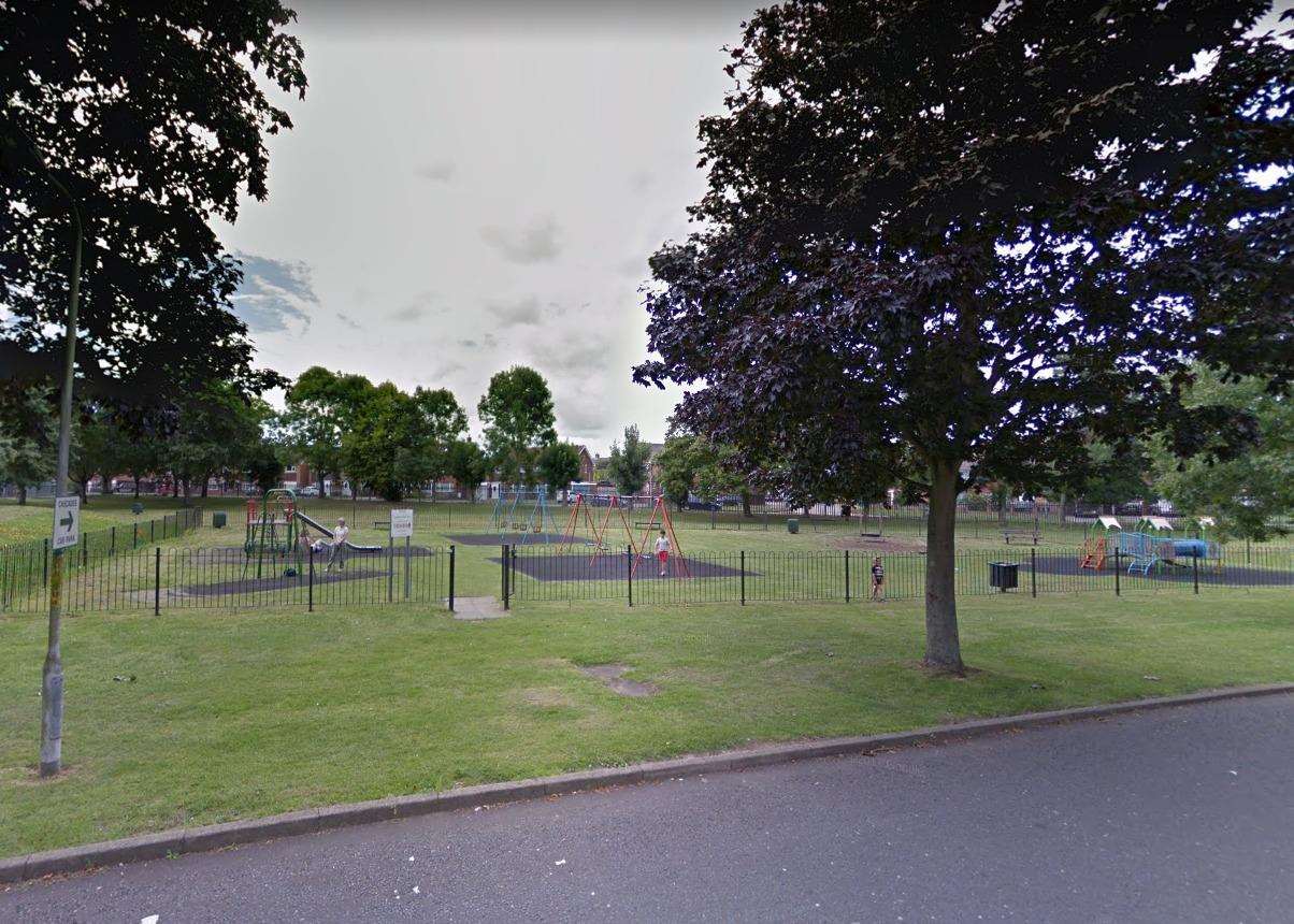 The play area at Cascades Leisure Centre in Thong Lane. Picture: Google Maps