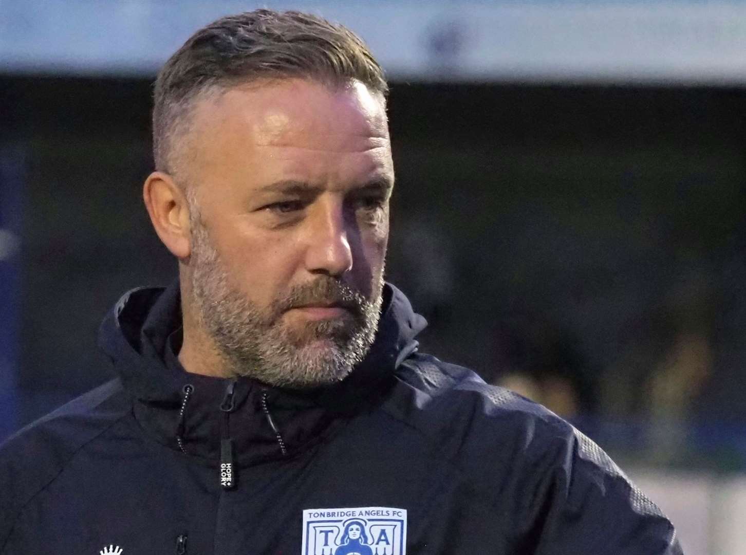 Tonbridge Angels manager Jay Saunders hoping to better a great 2022/23 season Picture: David Couldridge.