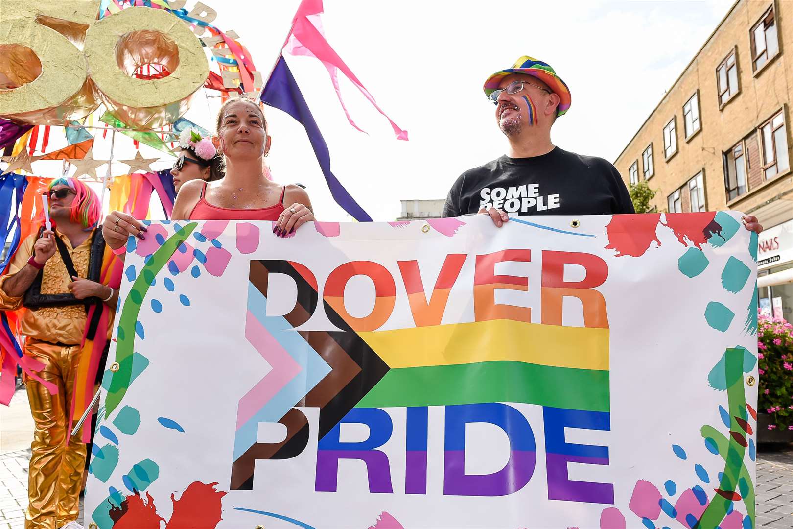 Dover’s first Pride event, two years ago. Picture: Alan Langley.