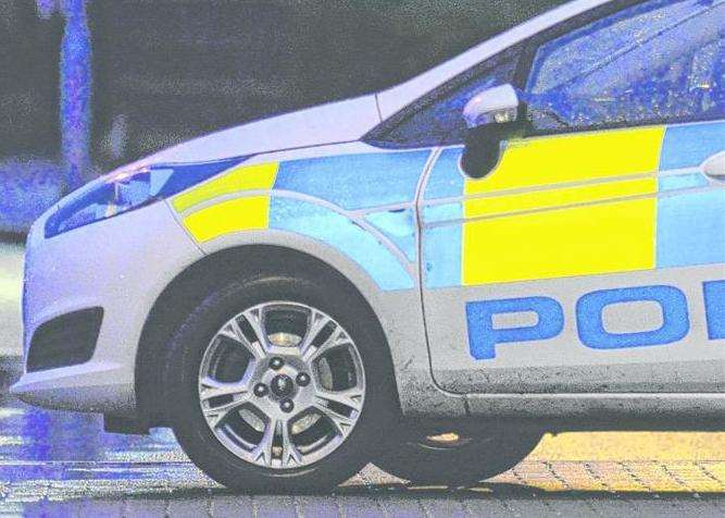 Police have charged two men after they stopped a car in Harrietsham. Stock picture