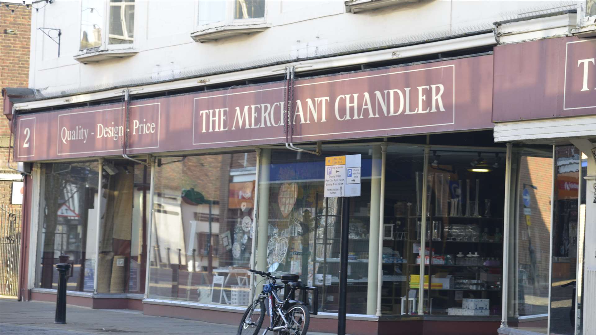 The former Merchant Chandler store in Ashford