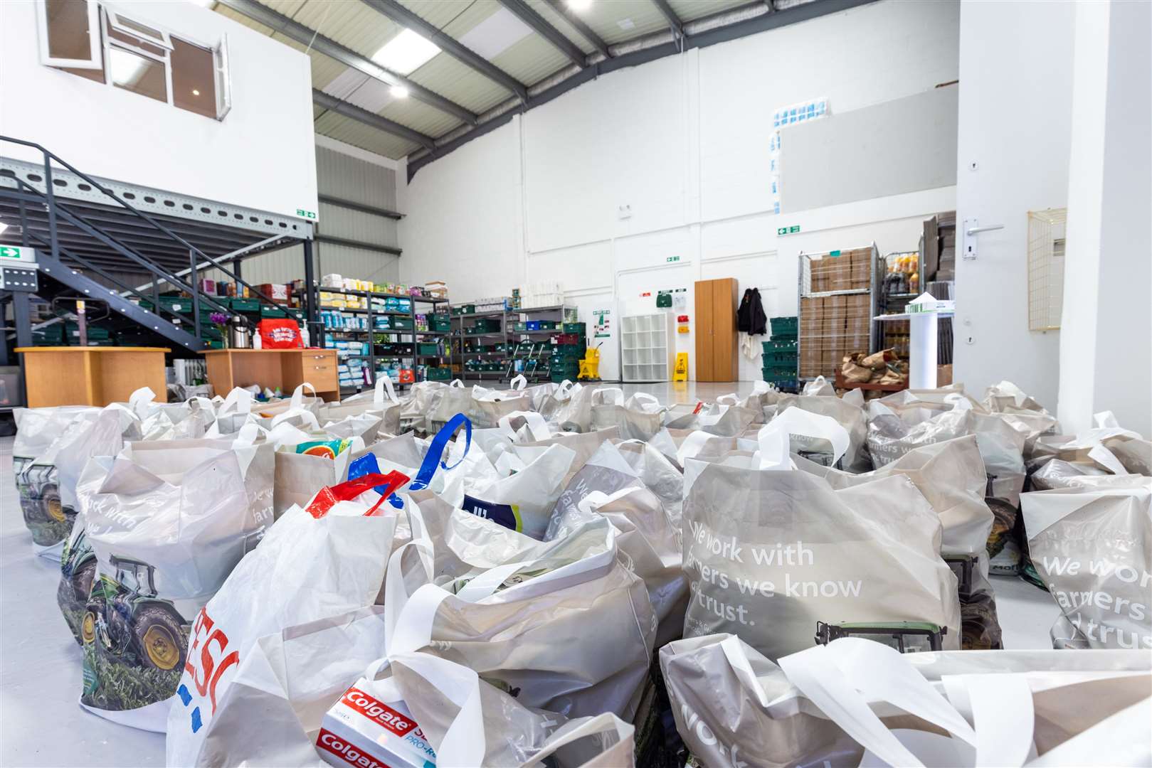 The Nourish Community Foodbank in Tunbridge Wells is struggling due to cost of living crisis. Picture: Alan Harbord