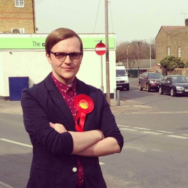 Labour councillor for Kemsley, Ashley Wise