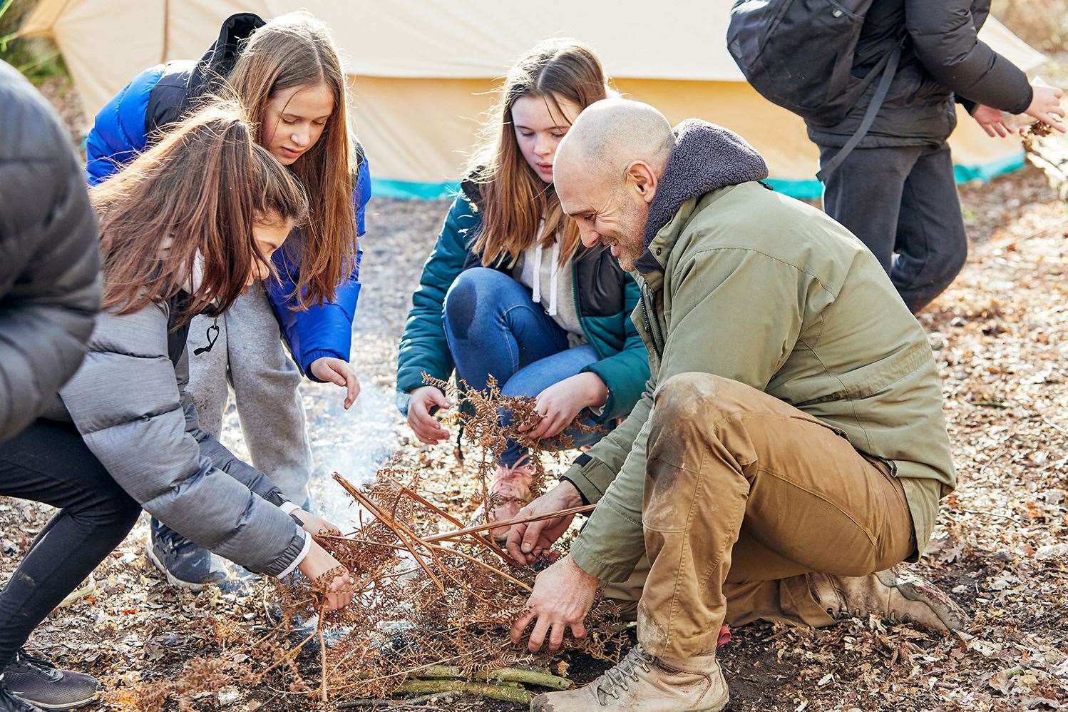 Ed can show all ages how to learn survival techniques