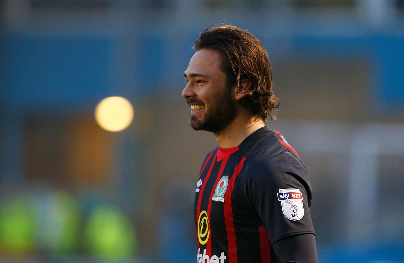 Bradley Dack back at Priestfield for Blackburn Rovers Picture: Andy Jones
