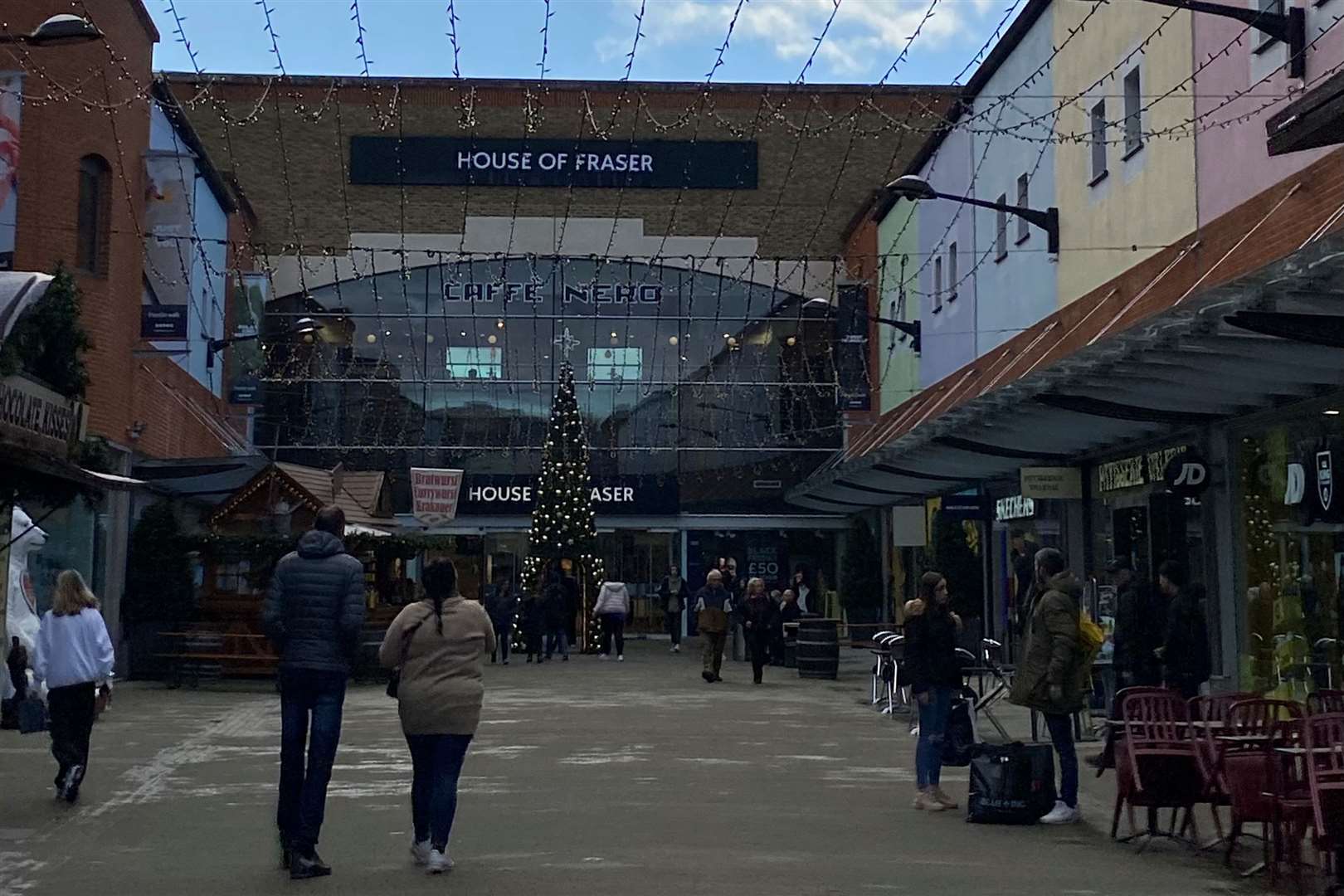 Fremlin Walk is an outdoor shopping centre in Maidstone