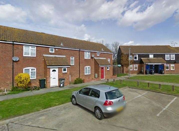 A man was found dead in Lucerne Court, Seasalter. Picture: Google Street View