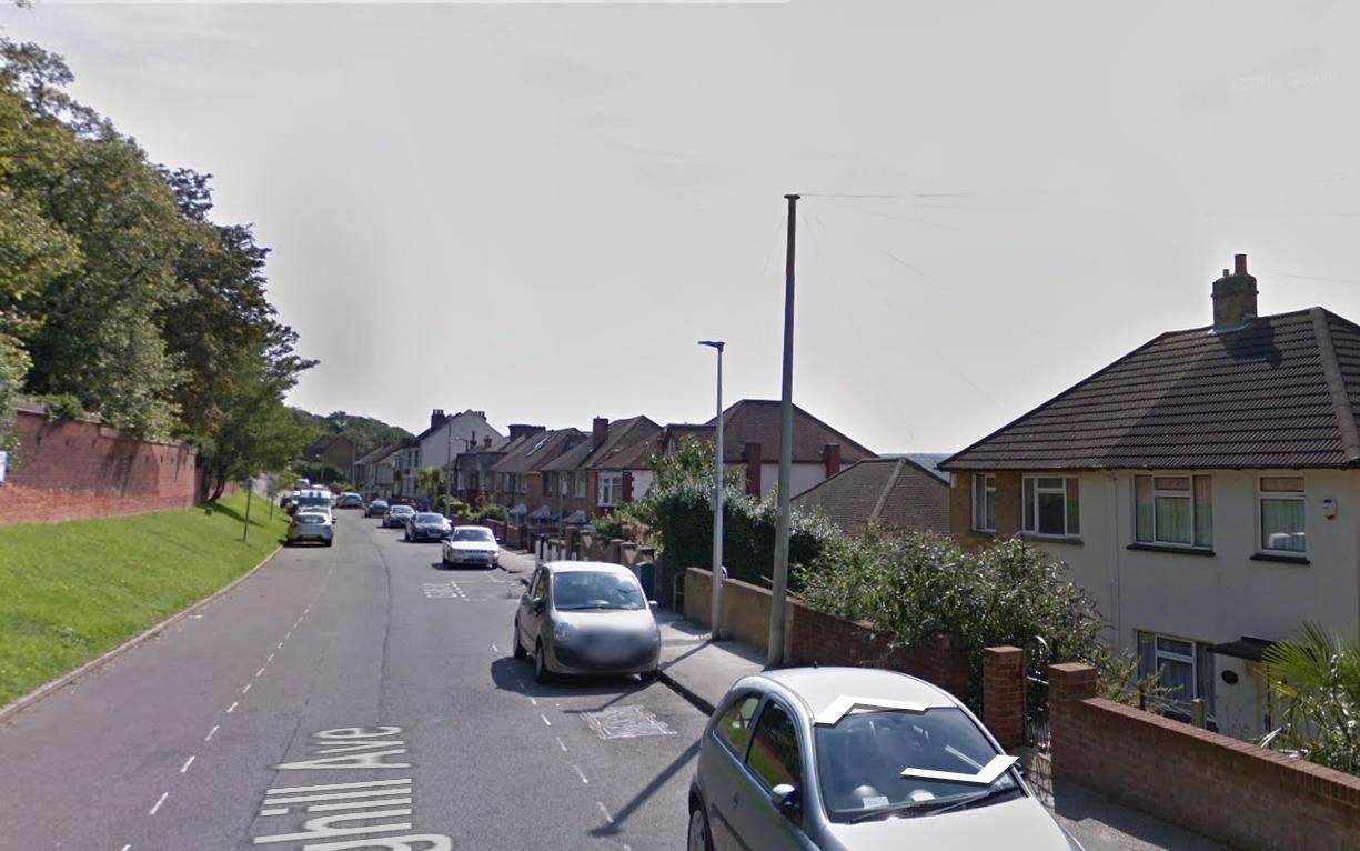 The fire broke out in flats in Longhill Avenue, Chatham