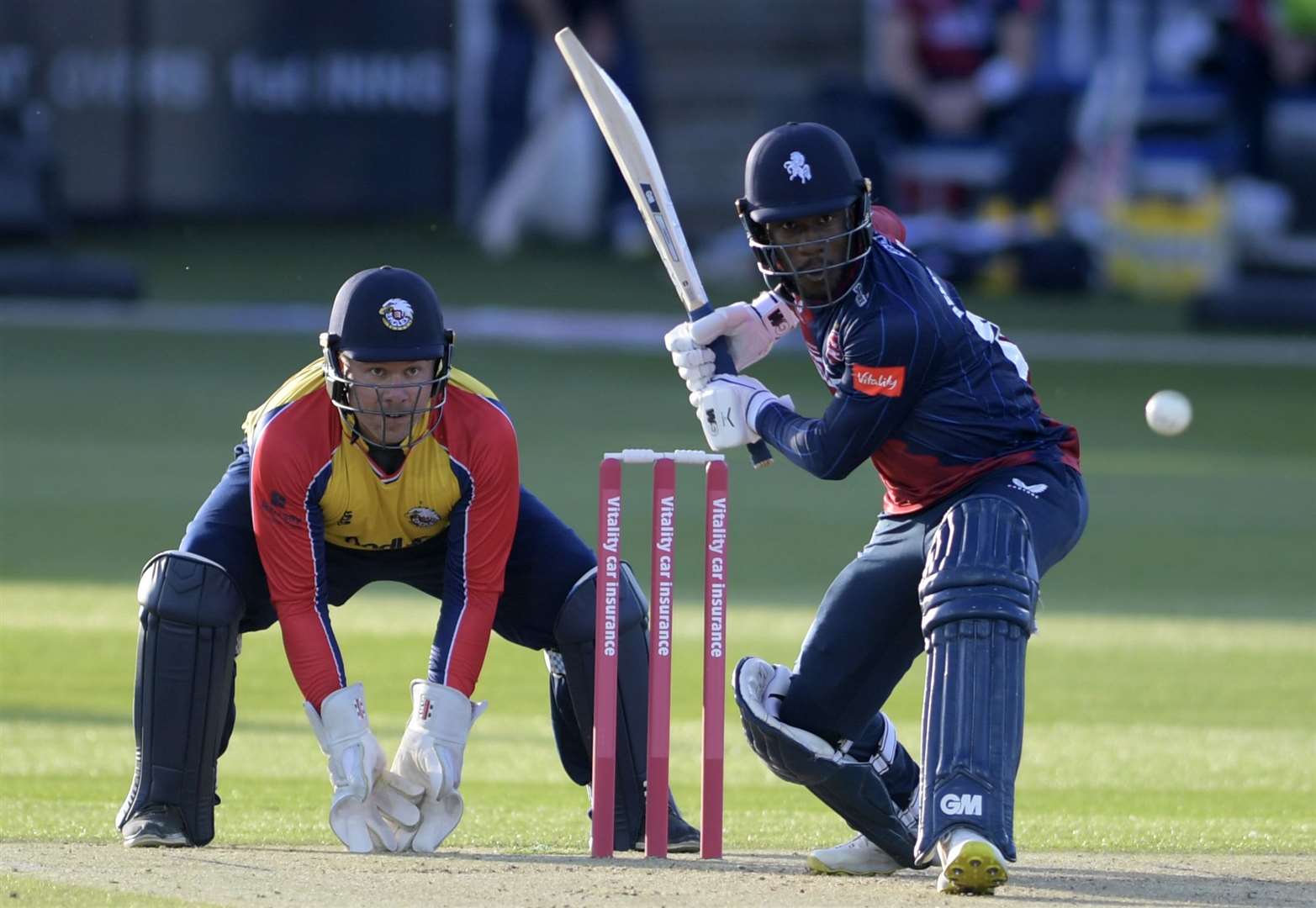 Daniel Bell-Drummond helped get Kent off to a good start in the powerplay against Essex. Picture: Barry Goodwin