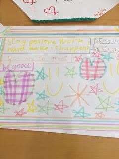 Students at Craylands Primary School have been sending messages to care home workers and residents at Haslington Lodge