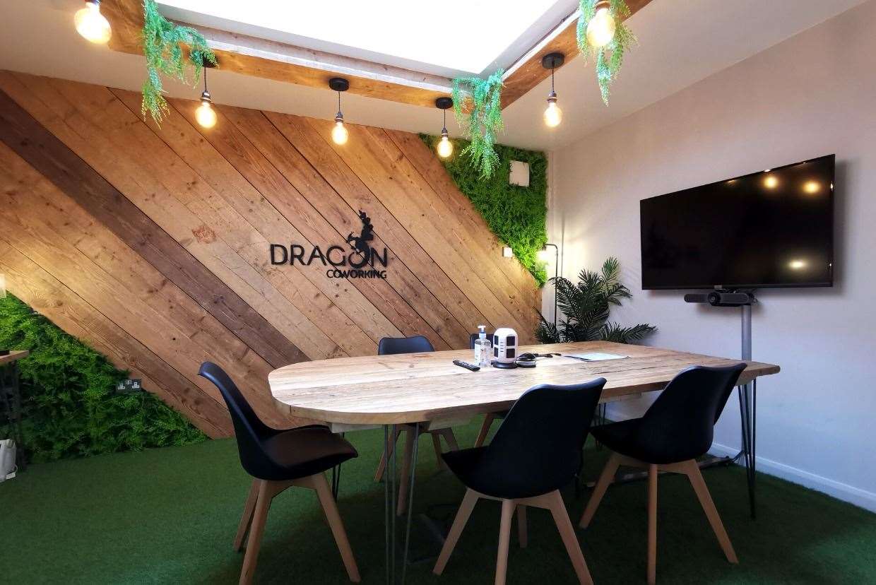At Dragon Coworking, scores of businesses all work together under one roof