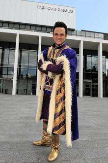 Gareth Gates as the Prince at the Marlowe Theatre, Canterbury