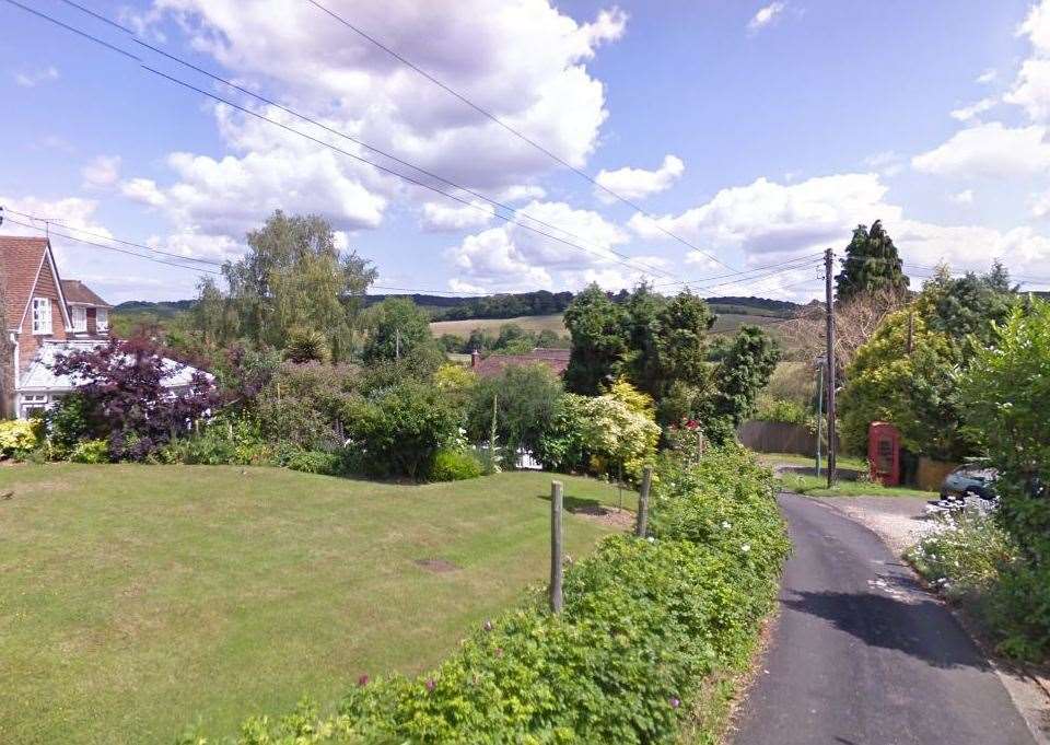 The incident happened in the hamlet of Crundale. Pic: Google Street View