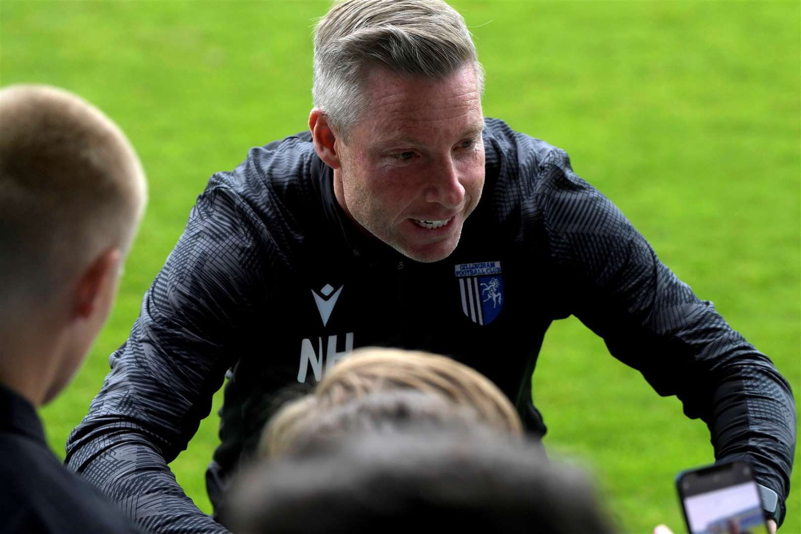 Manager Neil Harris was pleased to see his side get back to winning ways Picture: Barry Goodwin