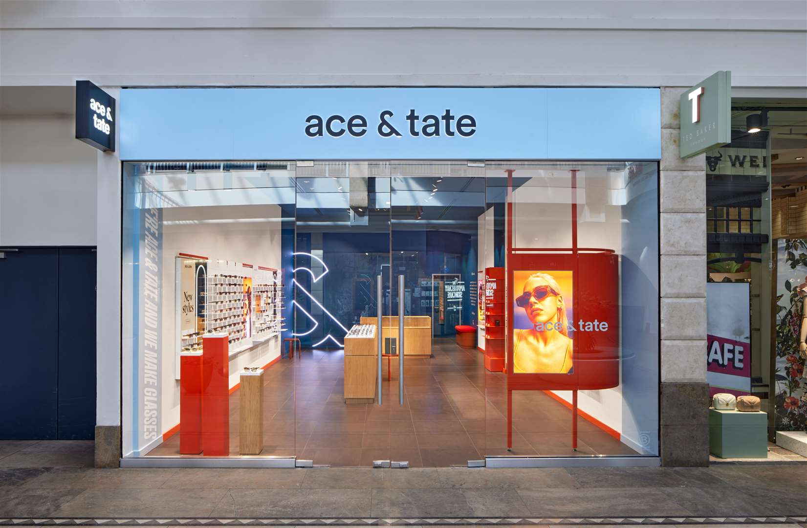 Ace & Tate is located on the Lower Guildhall next to Ted Baker. Picture: Umpf