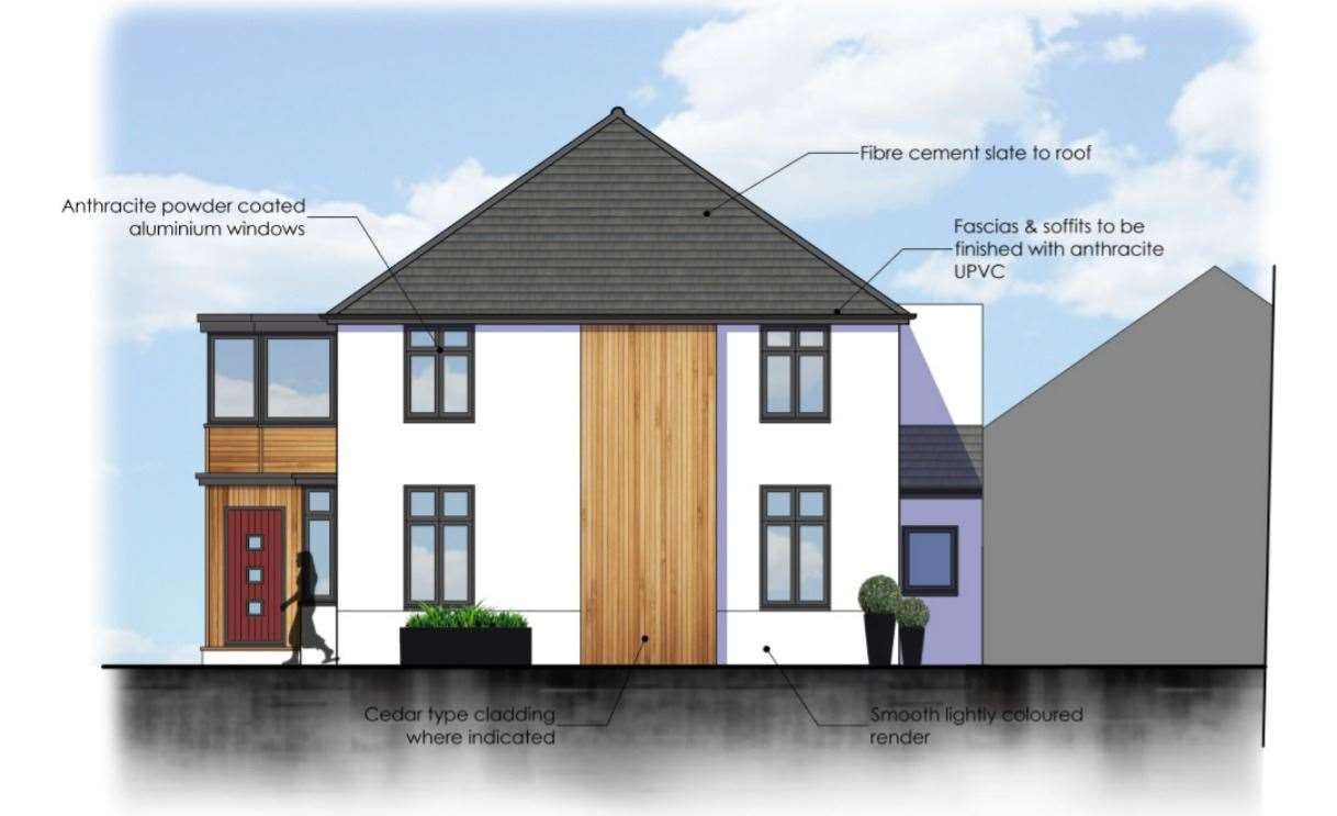 Plans to develop the former St John Home in Tankerton. Picture: Blackrock Architecture Ltd