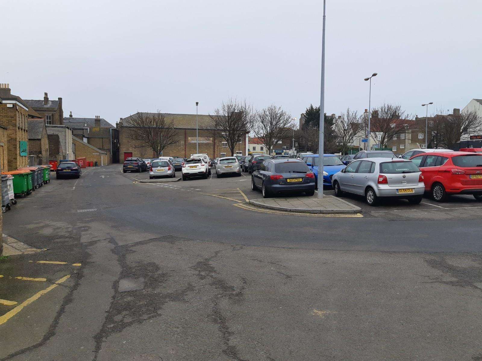 Middle Street car park by Deal Library will be resurfaced in February (6908670)