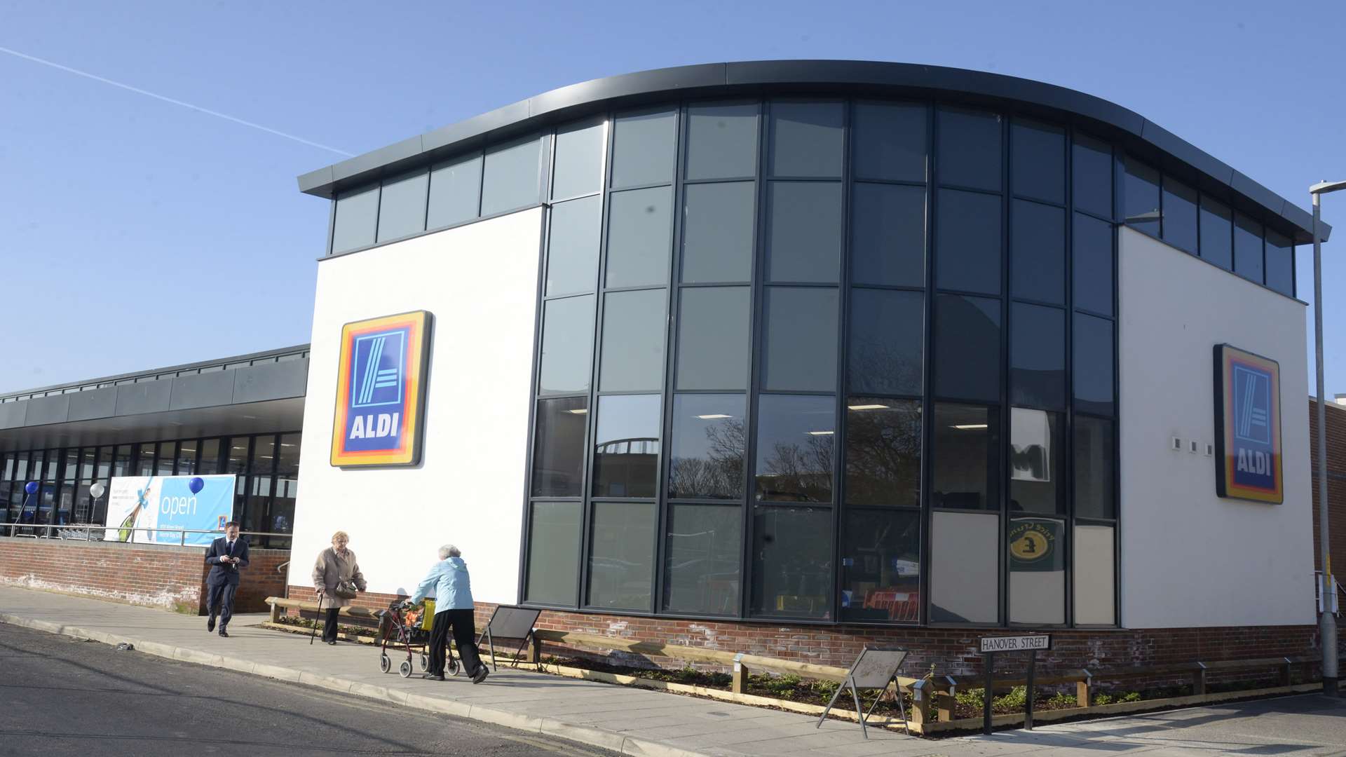 The new Herne Bay Aldi has proved a success, say developers