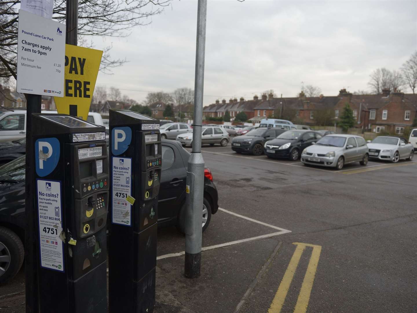 City centre parking in Canterbury is returning to pre-Covid levels but remains lower despite incomes continuing to rise. Picture: Barry Goodwin