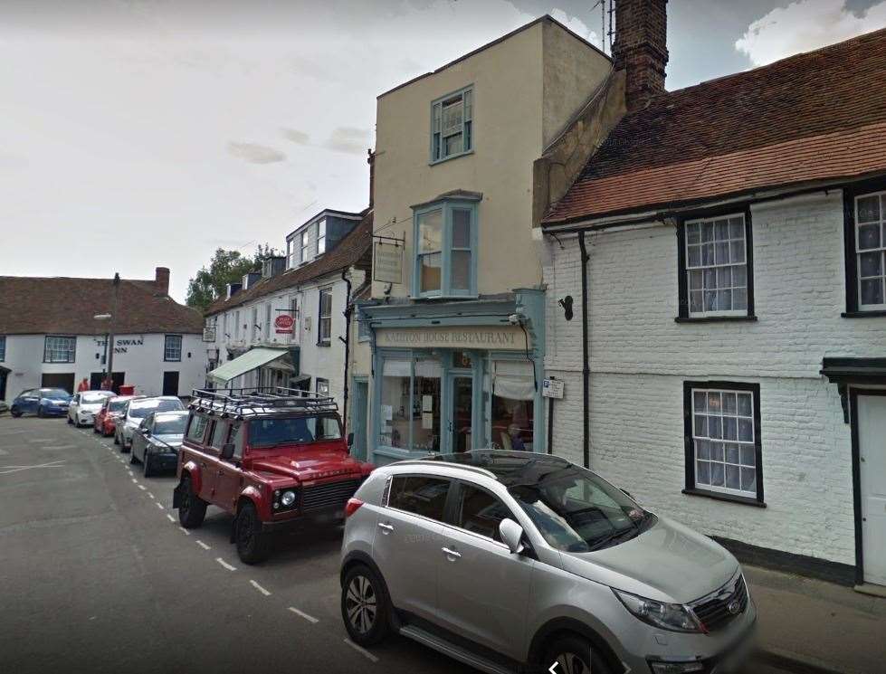 Kathton House is a popular fine dining restaurant that was until recently based in Sturry High Street. Picture: Google Street View