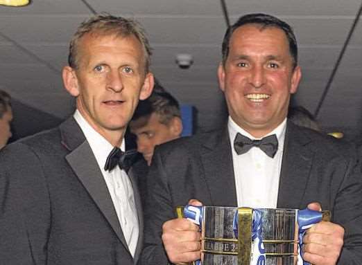 John Schofield was assistant to Martin Allen during Gills' title-winning season Picture: Barry Goodwin