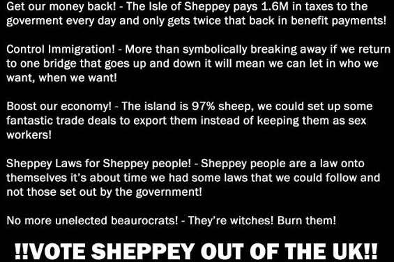 The Vote Shepxit poster