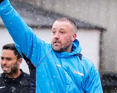 Maidstone United manager Jay Saunders Picture: Matthew Walker