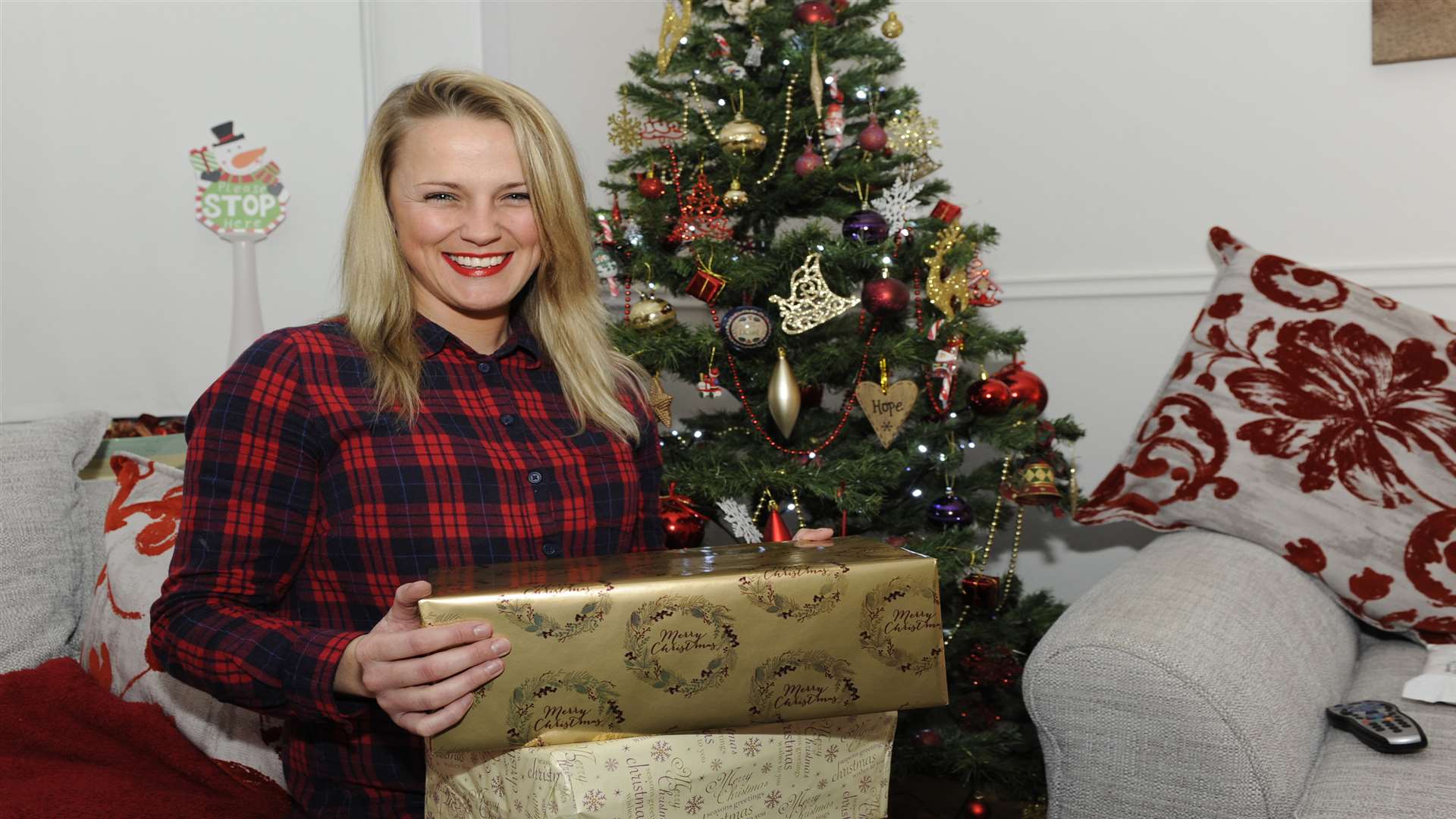 Jaymie Dunster is leading a shoe box campaign
