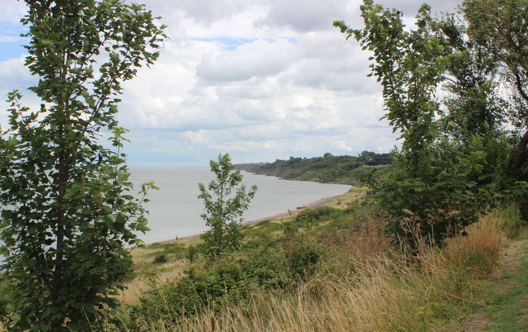 The rescue operation was launched off Minster beach after reports of a person in the sea