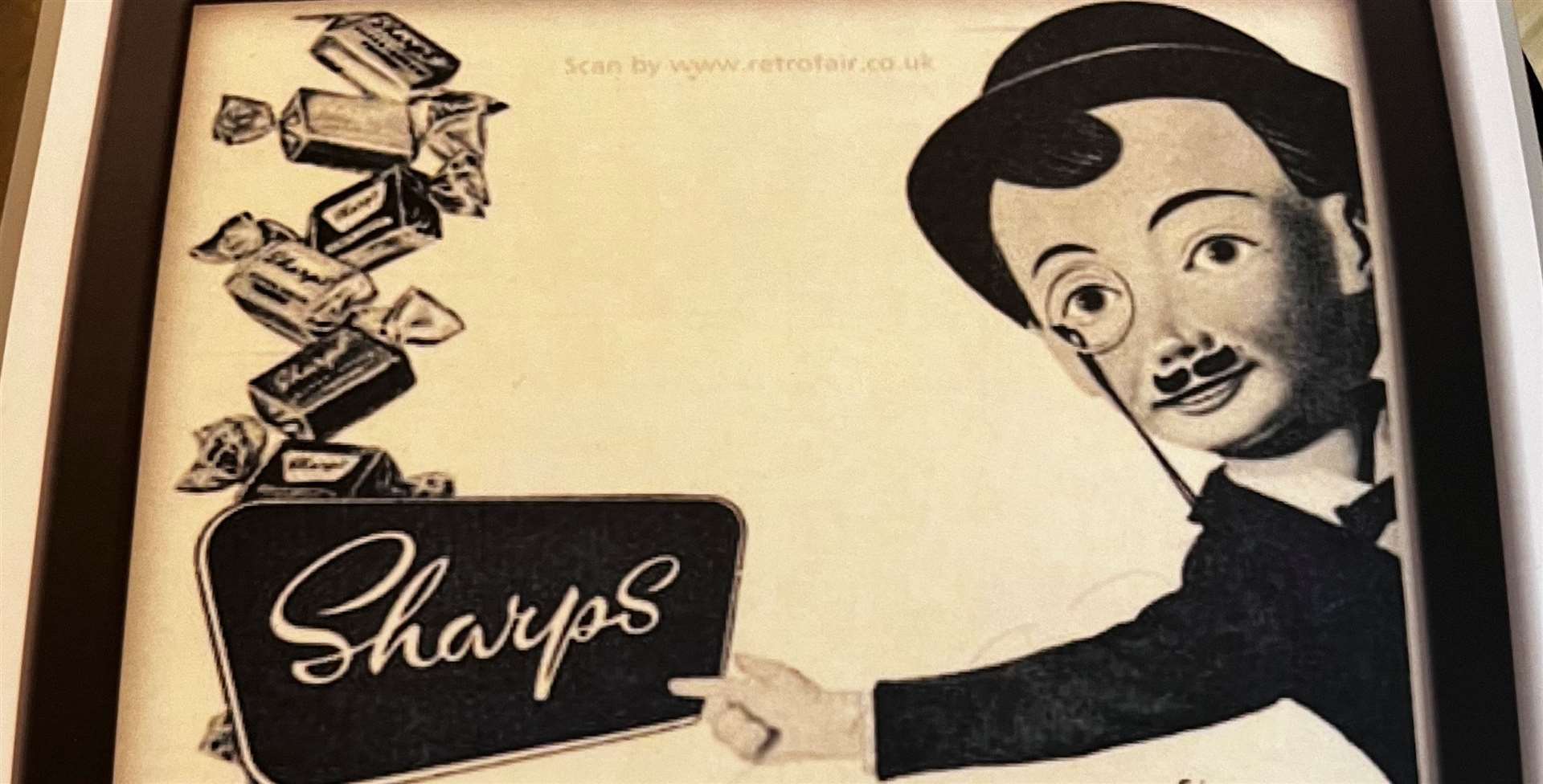 Sir Creamy Nut was Trebor Sharps’ famous character