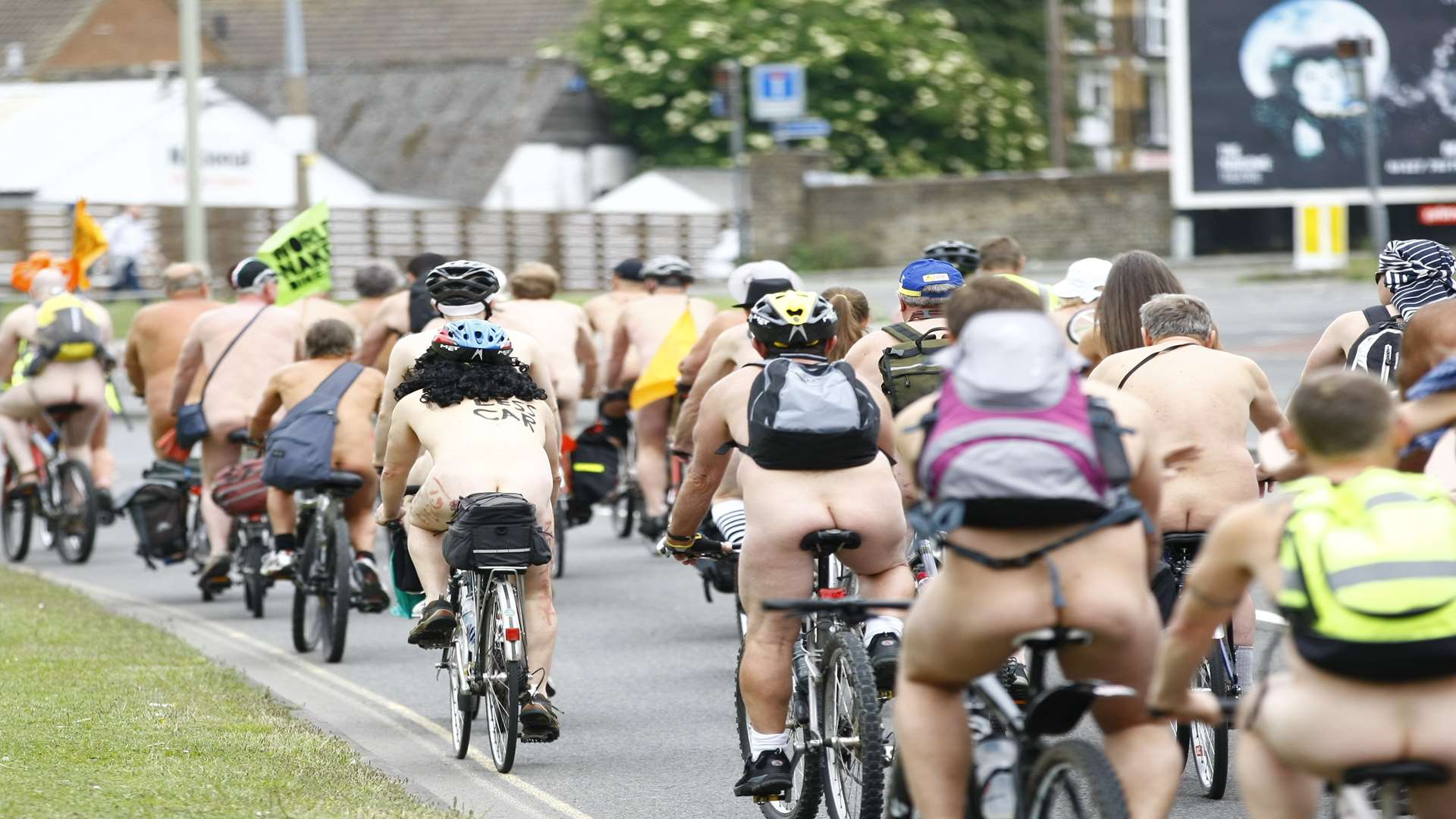The World Naked Bike Ride is coming back to Canterbury
